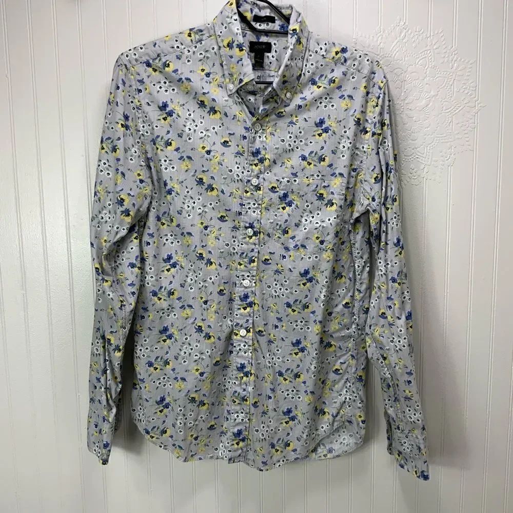 J. Crew long sleeve slim fit shirt